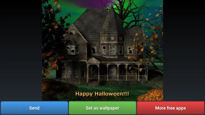 Halloween Greetings android App screenshot 0