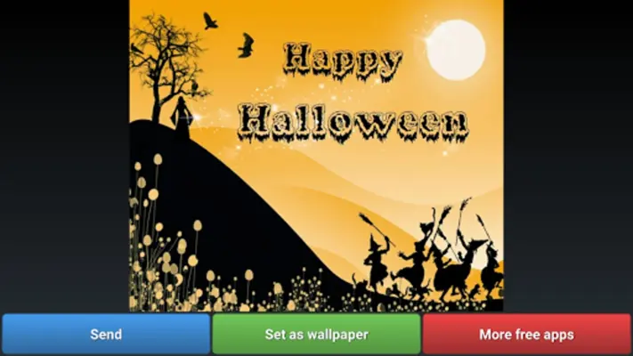 Halloween Greetings android App screenshot 1