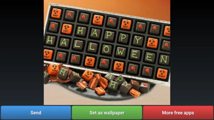 Halloween Greetings android App screenshot 2