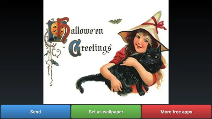 Halloween Greetings android App screenshot 3