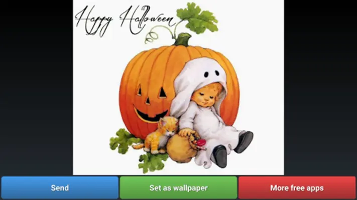 Halloween Greetings android App screenshot 5