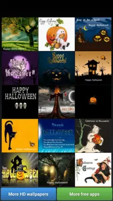 Halloween Greetings android App screenshot 7